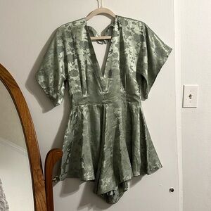 Green romper
